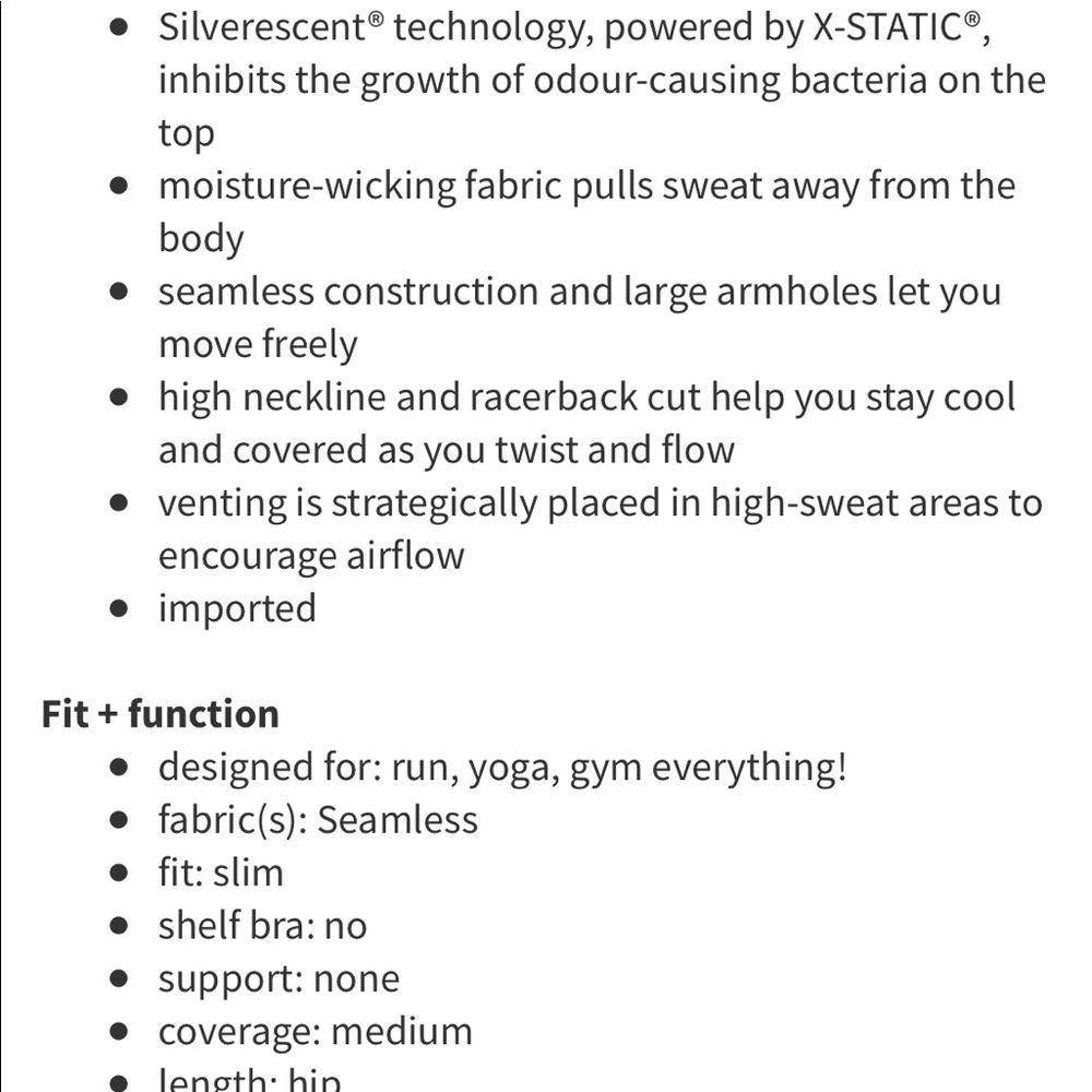 ⭐️ SOLD ⭐️ Lululemon High Neck Swiftly - Picture 5 of 6